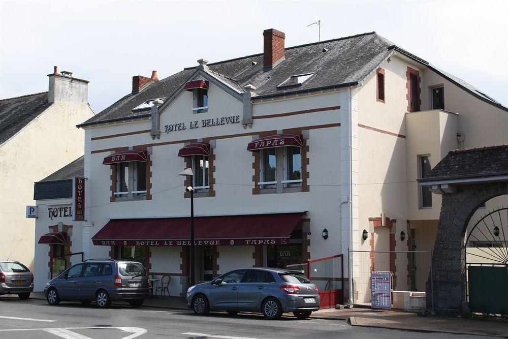 Hotel Le Bellevue Guer Exteriör bild